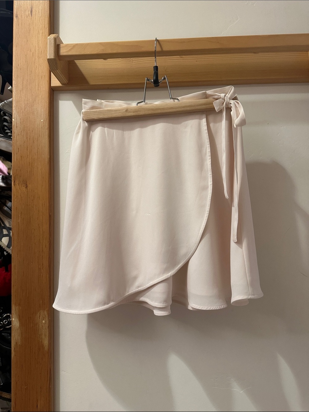 Sunday Best Pale Pink Wrap Skirt